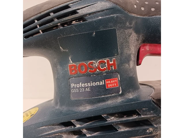Vlakschuurmachine - 230mm - 230v bosch, gss 23 ae, bouwjaar 2019 - afbeelding 4 van  9