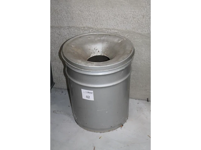 Vlamdovende prullenbak. hoogte 50 cm. - afbeelding 2 van  2