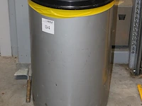 Vlamdovende prullenbak. hoogte 73cm. - afbeelding 1 van  2