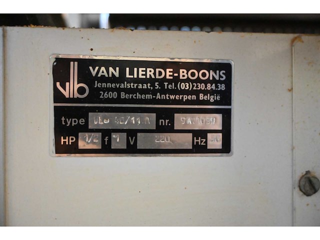 Vlb vl 40/11 broodsnijmachine - afbeelding 6 van  6