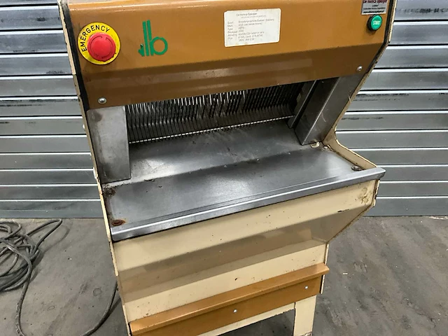 Vlb wp 45/9 broodsnijmachine - afbeelding 4 van  9
