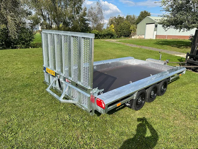 Vlemmix machinetransporter 400x180cm 3500 kg 3x 1350kg as 2024 - afbeelding 3 van  13