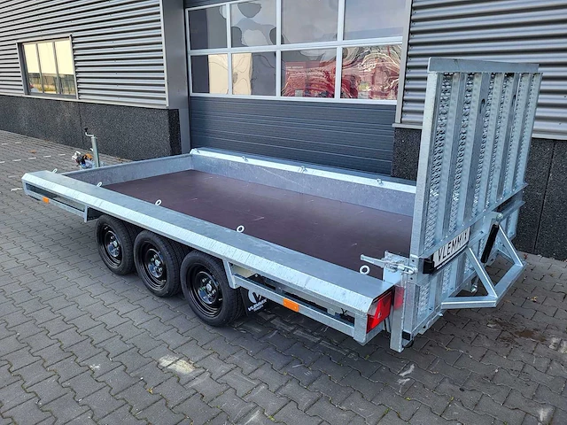 Vlemmix machinetransporter 400x180cm 3500 kg 3x 1350kg as 2024 - afbeelding 2 van  3