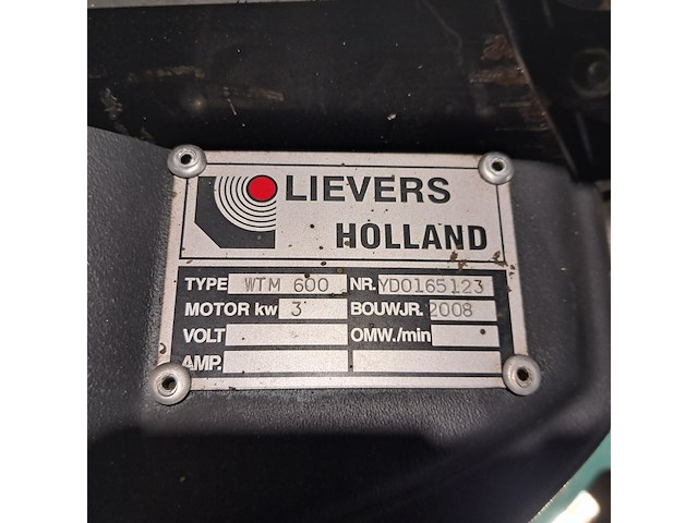 Vlindermachine, lievers, wtm 600, 2008 - afbeelding 9 van  9