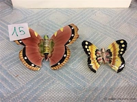 Vlinders 2 stuks - afbeelding 1 van  1