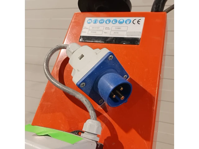Vloerfreesmachine - 230v trelawny, tfp200 230v, bouwjaar 2016 - afbeelding 12 van  13