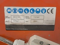 Vloerfreesmachine 230v trelawny, tfp200 230v, bouwjaar 2019 - afbeelding 7 van  7