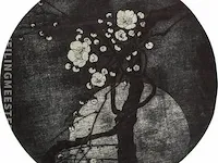 Vloerkleed bepurehome, night blossom, black - afbeelding 1 van  4