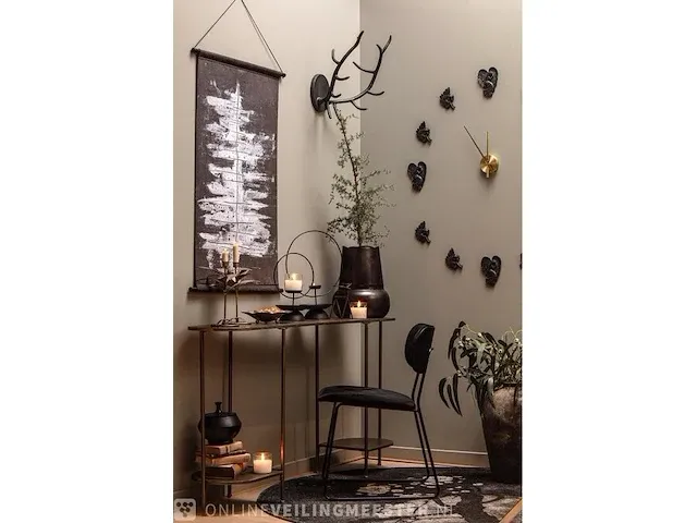 Vloerkleed bepurehome, night blossom, black - afbeelding 3 van  4