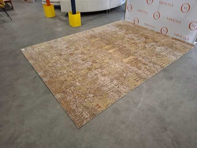 Vloerkleed ebru , illussion silk & wool 373x270cm - afbeelding 3 van  8