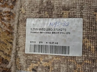 Vloerkleed ebru , illussion silk & wool 373x270cm - afbeelding 7 van  8