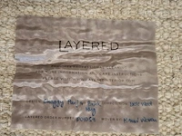 Vloerkleed, layered, design shaggy punja, brick rug, hand geweven - afbeelding 8 van  8