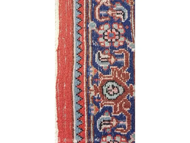 Vloerkleed, loper blauw/rood - afbeelding 3 van  5
