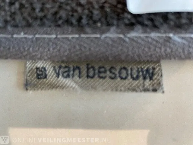 Vloerkleed van besouw, grijs - afbeelding 3 van  5
