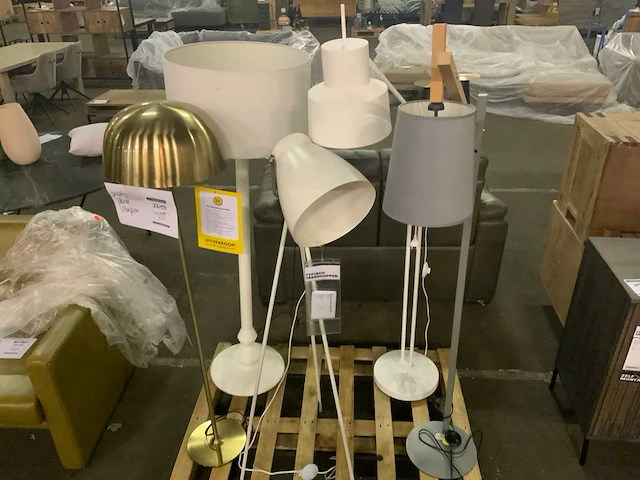 Vloerlamp (5x) - afbeelding 1 van  5