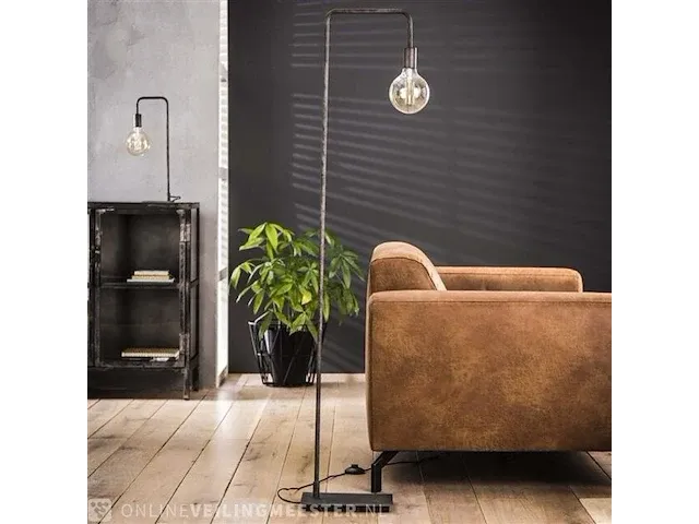 Vloerlamp lef collection, 7232/29, oud zilver - afbeelding 1 van  2