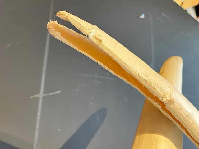 Vloerlamp met voet van lianen - afbeelding 5 van  5