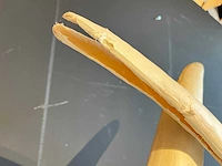 Vloerlamp met voet van lianen - afbeelding 5 van  5