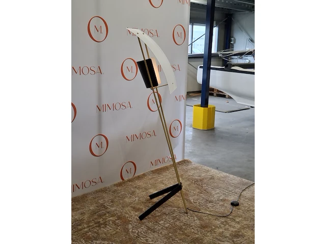 Vloerlamp sammode, design pierre guariche, g30 bk/wh - afbeelding 6 van  13