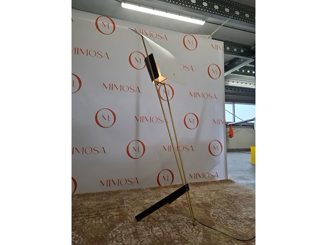 Vloerlamp sammode, design pierre guariche, g30 bk/wh - afbeelding 8 van  13