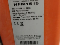 Vloerreiniger/schuurmachine - 450mm - 230v numatic, hfm 1515, bouwjaar 2018 - afbeelding 9 van  9