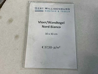 Vloer/wandtegel nord bianco (6,2 m2) - afbeelding 4 van  6