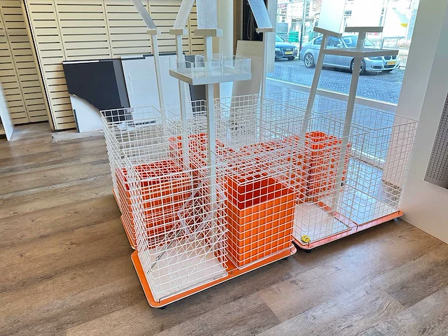 Vlonder met stortmanden (6x) - afbeelding 1 van  4
