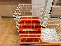 Vlonder met twee stortmanden (2x) - afbeelding 4 van  5