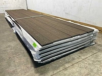 Vlonderplank co-ex composiet 420x14,5x2,3 cm bruin (10x) - afbeelding 5 van  8