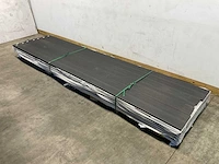Vlonderplank co-ex composiet 420x14,5x2,3 cm zwart (10x) - afbeelding 1 van  7