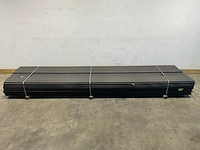 Vlonderplank composiet massief 420x25x2,2 cm antraciet (10x) - afbeelding 2 van  8