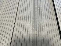Vlonderplank composiet massief 420x25x2,2 cm antraciet (10x) - afbeelding 4 van  8
