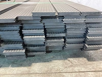 Vlonderplank composiet massief 420x25x2,2 cm antraciet (10x) - afbeelding 6 van  8