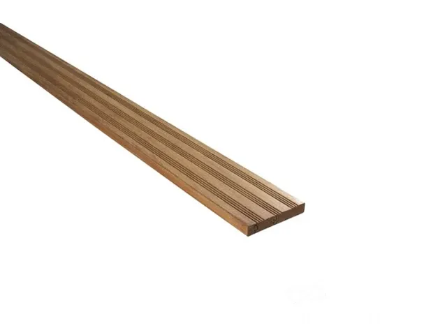 Vlonderplank, hardhout, 215x12x1.9cm - afbeelding 1 van  6