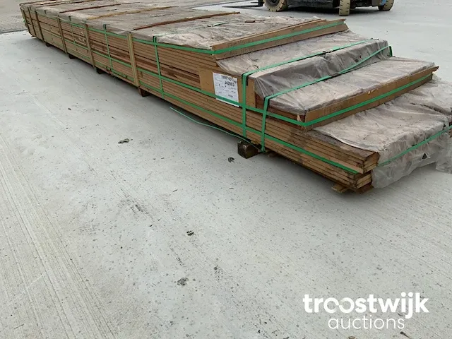 Vlonderplank hardhout - afbeelding 3 van  6