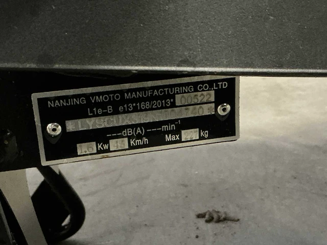 Vmoto - cux - e-scooter - afbeelding 14 van  14