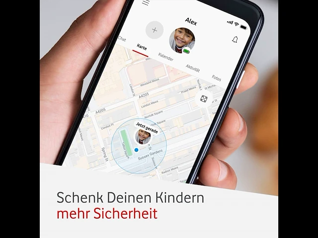 Vodafone cy041 neo smart kinderhorloge met functie disney met oproepen chat telefoon camera activiteitstracking meisjes jongens 6 9 jaar - afbeelding 4 van  5