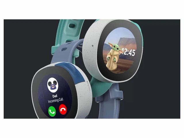 Vodafone neo de kinder smartwatch met disney motieven gesprekken chats camera gps locatie en activity tracker aanpasbaar met disney karakters mint - afbeelding 2 van  4