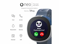 Vodafone neo de kinder smartwatch met disney motieven gesprekken chats camera gps locatie en activity tracker aanpasbaar met disney karakters mint - afbeelding 3 van  4