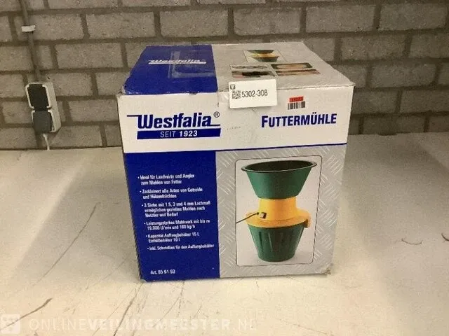 Voedermolen westfalia, 859193, groen/geel - afbeelding 1 van  3