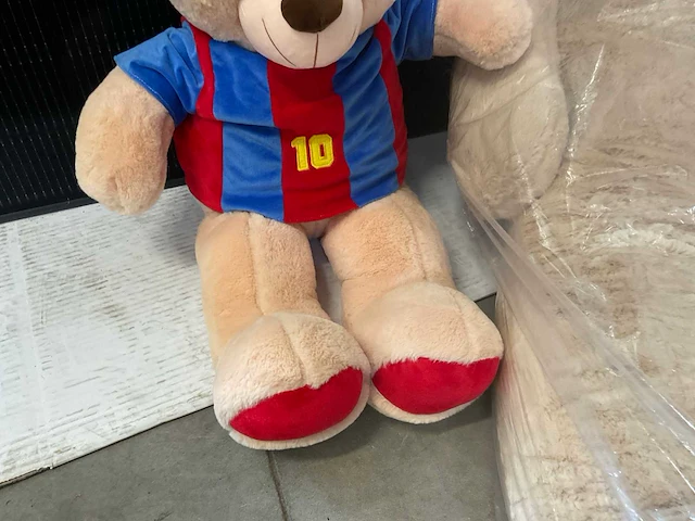 Voetbal beren knuffel - afbeelding 3 van  6