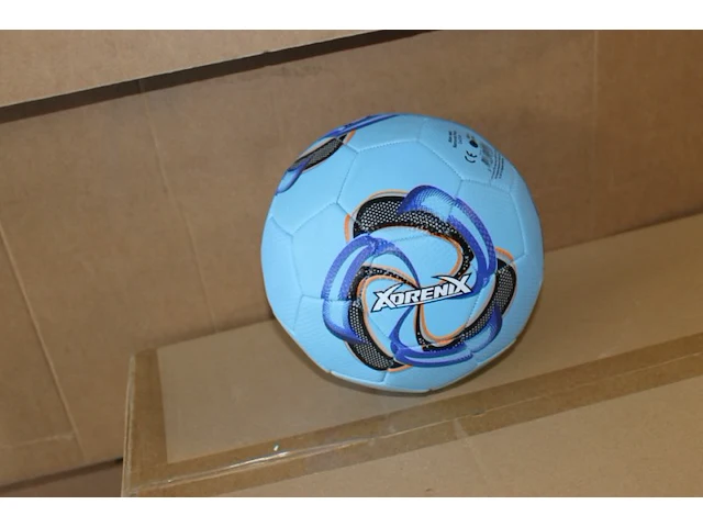 Voetbal blauw 1x - afbeelding 1 van  3