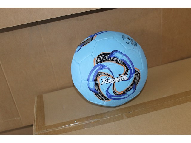 Voetbal blauw 1x - afbeelding 1 van  3