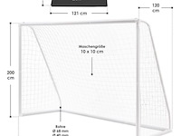 Voetbaldoel / goal 300 x 200 cm incl. net & tas - afbeelding 7 van  14