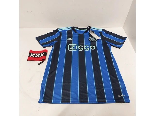 Voetbalshirt " ajax amsterdam " en aanvoerdersband, adidas - afbeelding 1 van  14