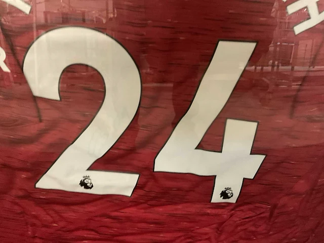 Voetbalshirt manchester united (fosu mensah) sport en film verzamelitems - afbeelding 2 van  7