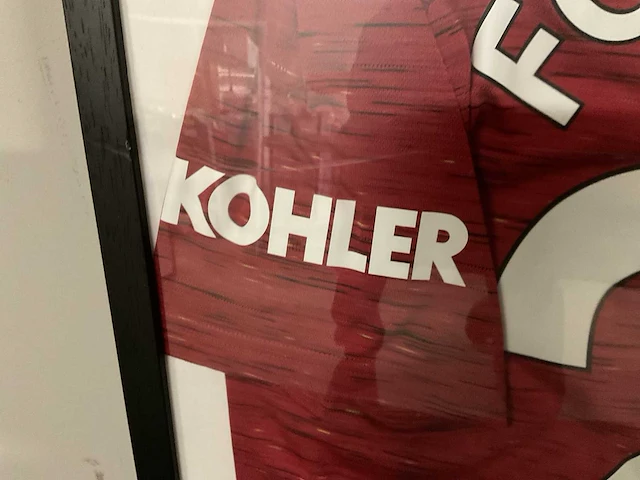 Voetbalshirt manchester united (fosu mensah) sport en film verzamelitems - afbeelding 5 van  7