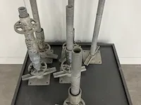 Voetsteun voor steiger - 4 stuks - afbeelding 2 van  3