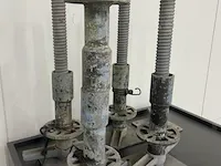 Voetsteun voor steiger - 4 stuks - afbeelding 3 van  3