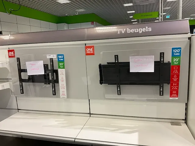 Vogel’s demo muurbeugels (2x) - afbeelding 1 van  5